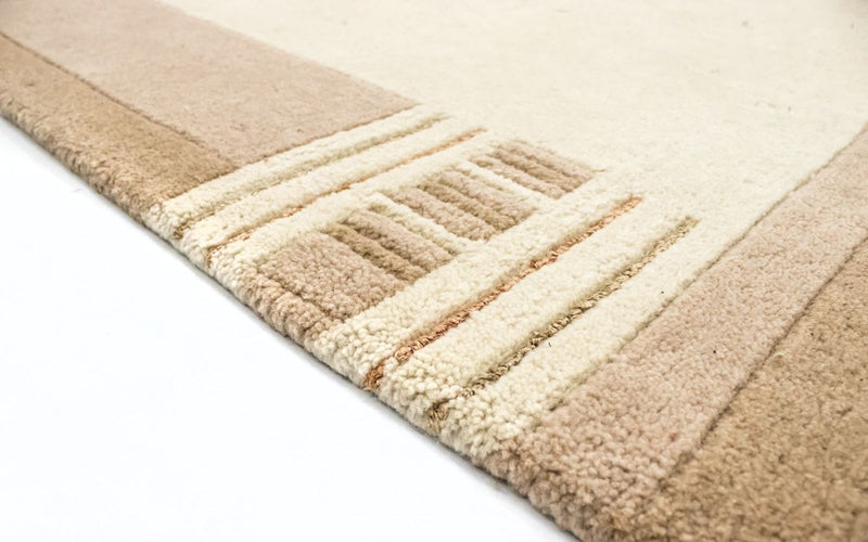 Tapis Népalais - 241 x 175 cm - beige