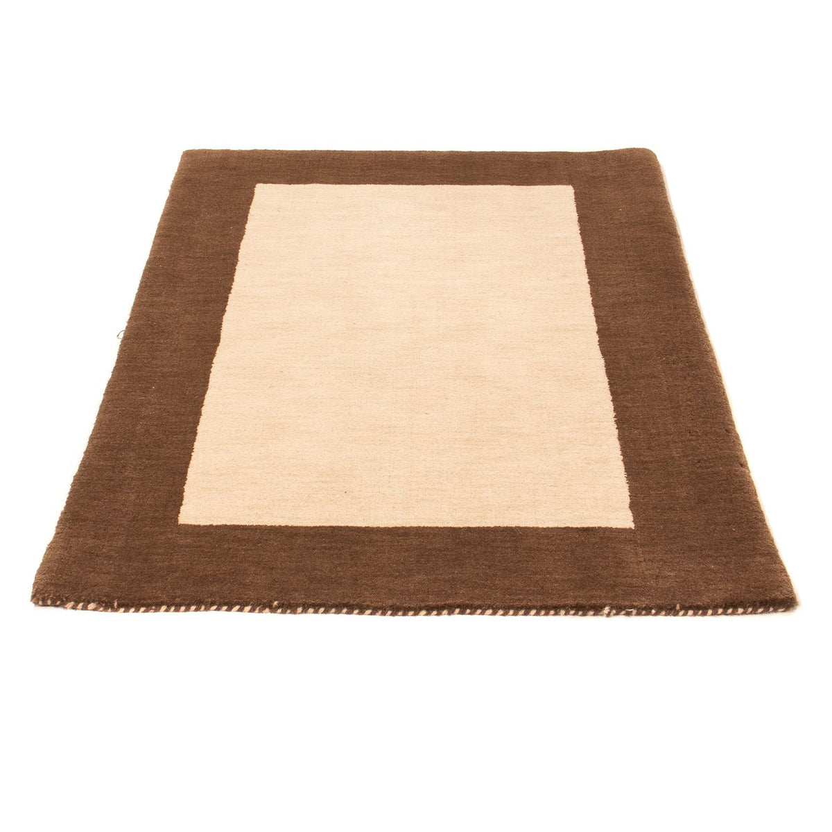 Tapis Gabbeh - Loribaft Softy - 124 x 94 cm - beige