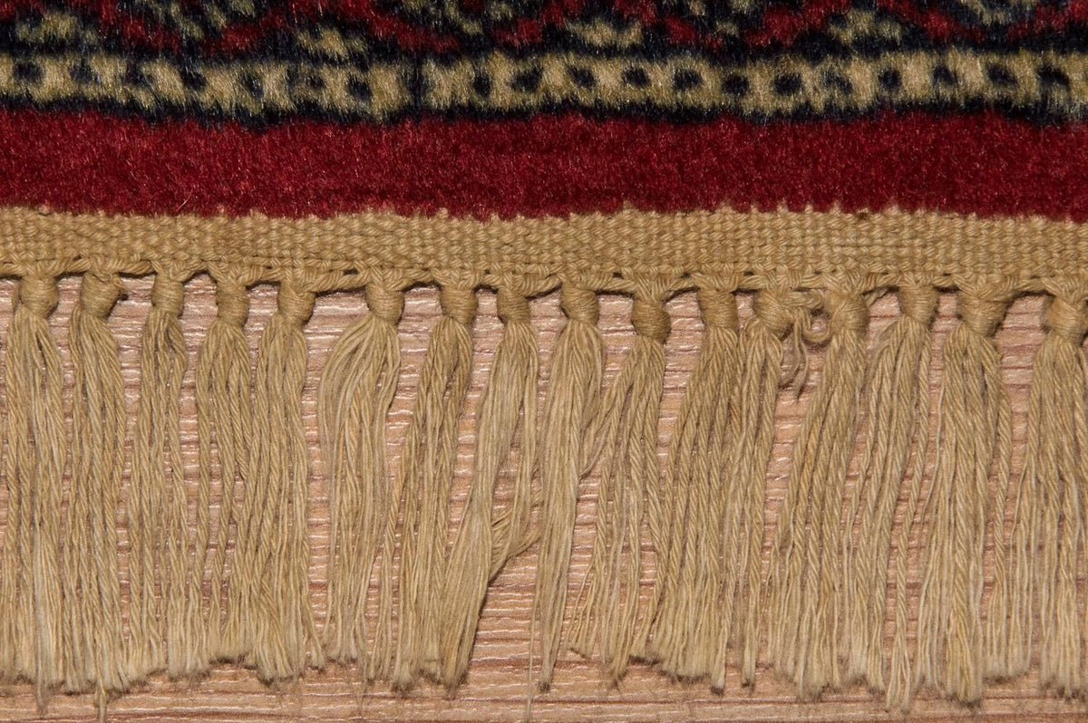 Tapis afghan - Boukhara - 292 x 188 cm - rouge