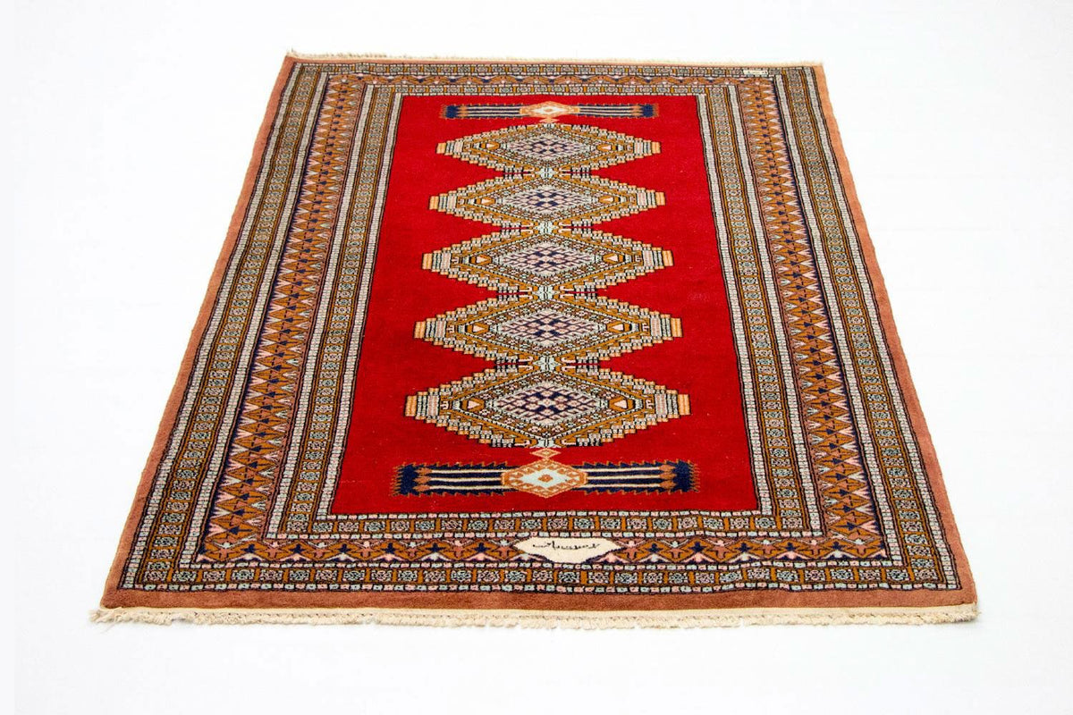 Tapis afghan - Boukhara - 168 x 130 cm - rouge