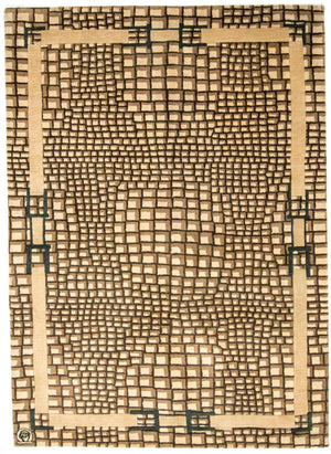 Tapis en laine - 243 x 170 cm - multicolore
