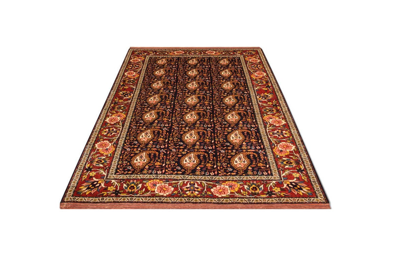 Tapis persan - Classique - 171 x 140 cm - bleu foncé