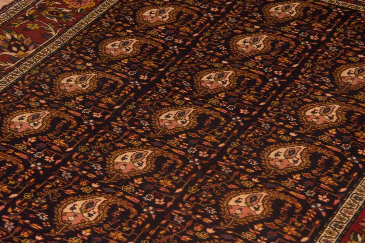 Tapis persan - Classique - 171 x 140 cm - bleu foncé