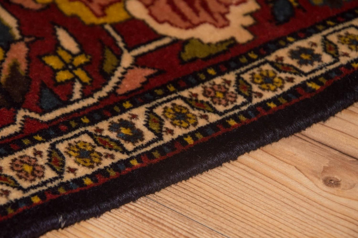 Tapis persan - Classique - 171 x 140 cm - bleu foncé