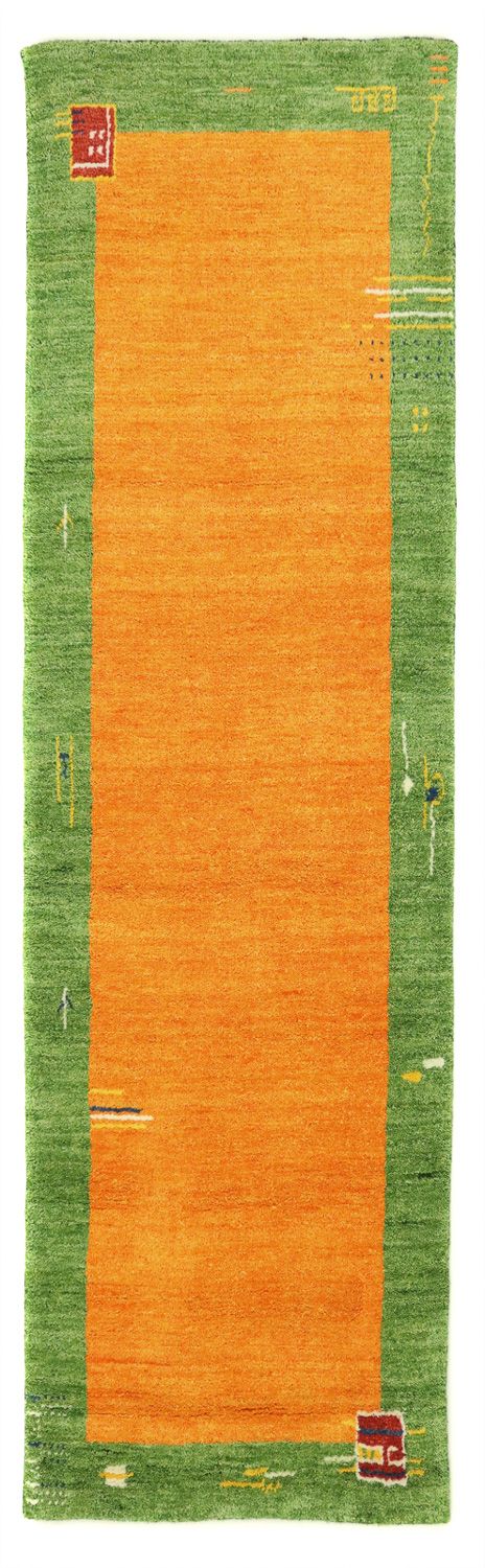 Tapis de couloir Tapis Gabbeh - Softy - 200 x 80 cm - orange