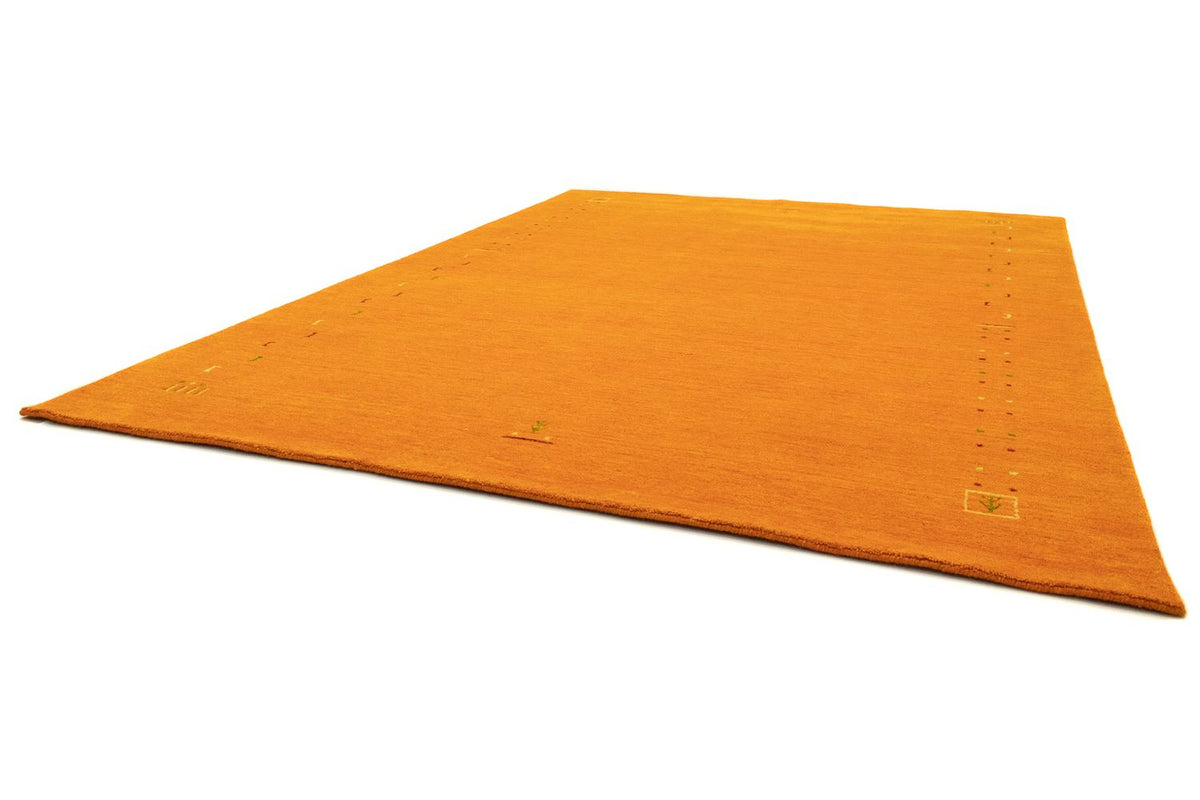 Tapis Gabbeh - Indus carré - 200 x 200 cm - orange