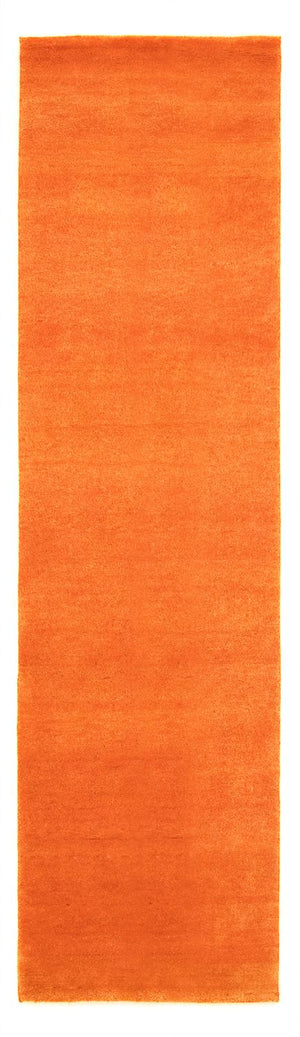 Tapis de couloir Tapis Gabbeh - Indus - 200 x 80 cm - orange