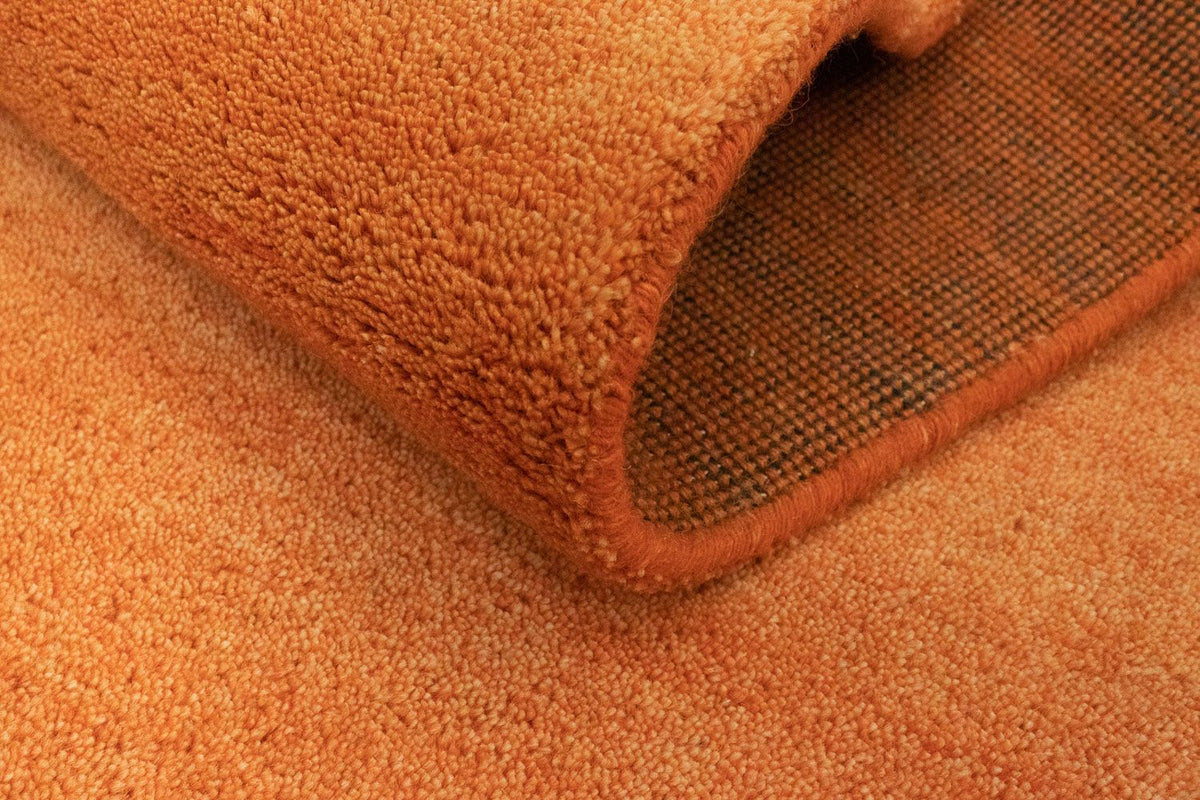 Tapis de couloir Tapis Gabbeh - Indus - 200 x 80 cm - orange