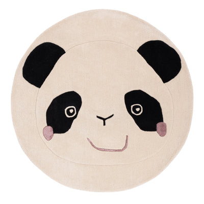 Panda Tapis Enfant Rond