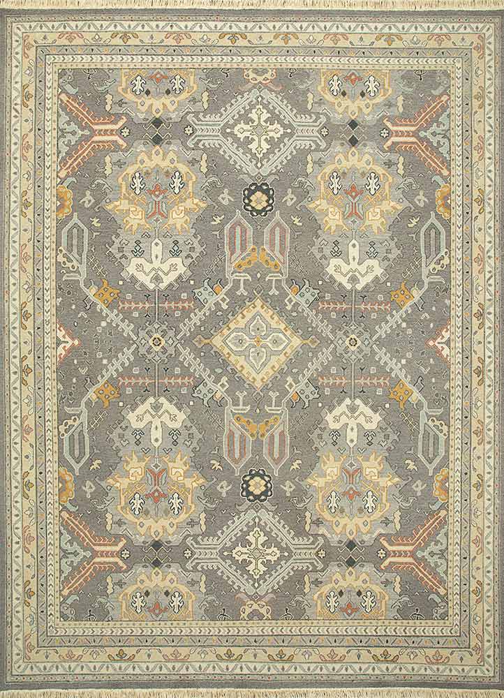 Tapis en laine - 90 x 60 cm - vert olive