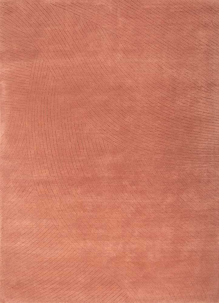 Tapis en laine - 242 x 163 cm - orange