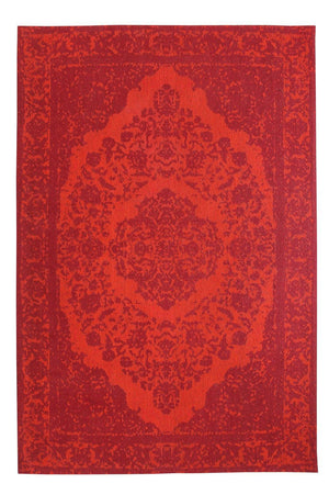 Tapis de couloir Tapis vintage - 300 x 80 cm - rouge