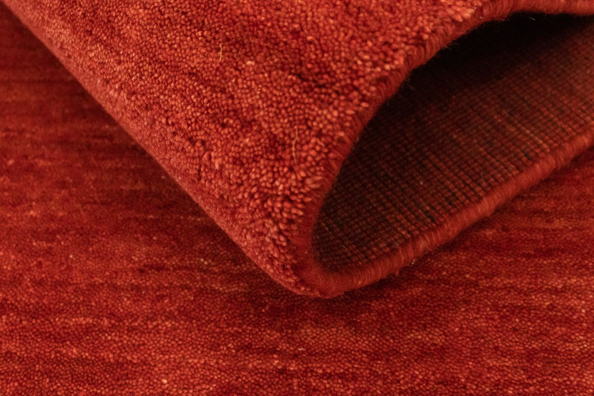 Tapis Gabbeh - Indus - 300 x 250 cm - rouge