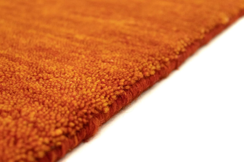 Tapis de couloir Tapis Gabbeh - Softy - 400 x 80 cm - orange