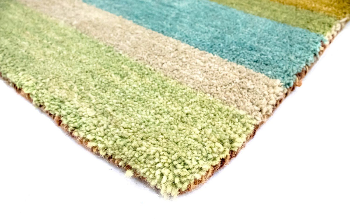 Tapis en laine - 197 x 143 cm - multicolore