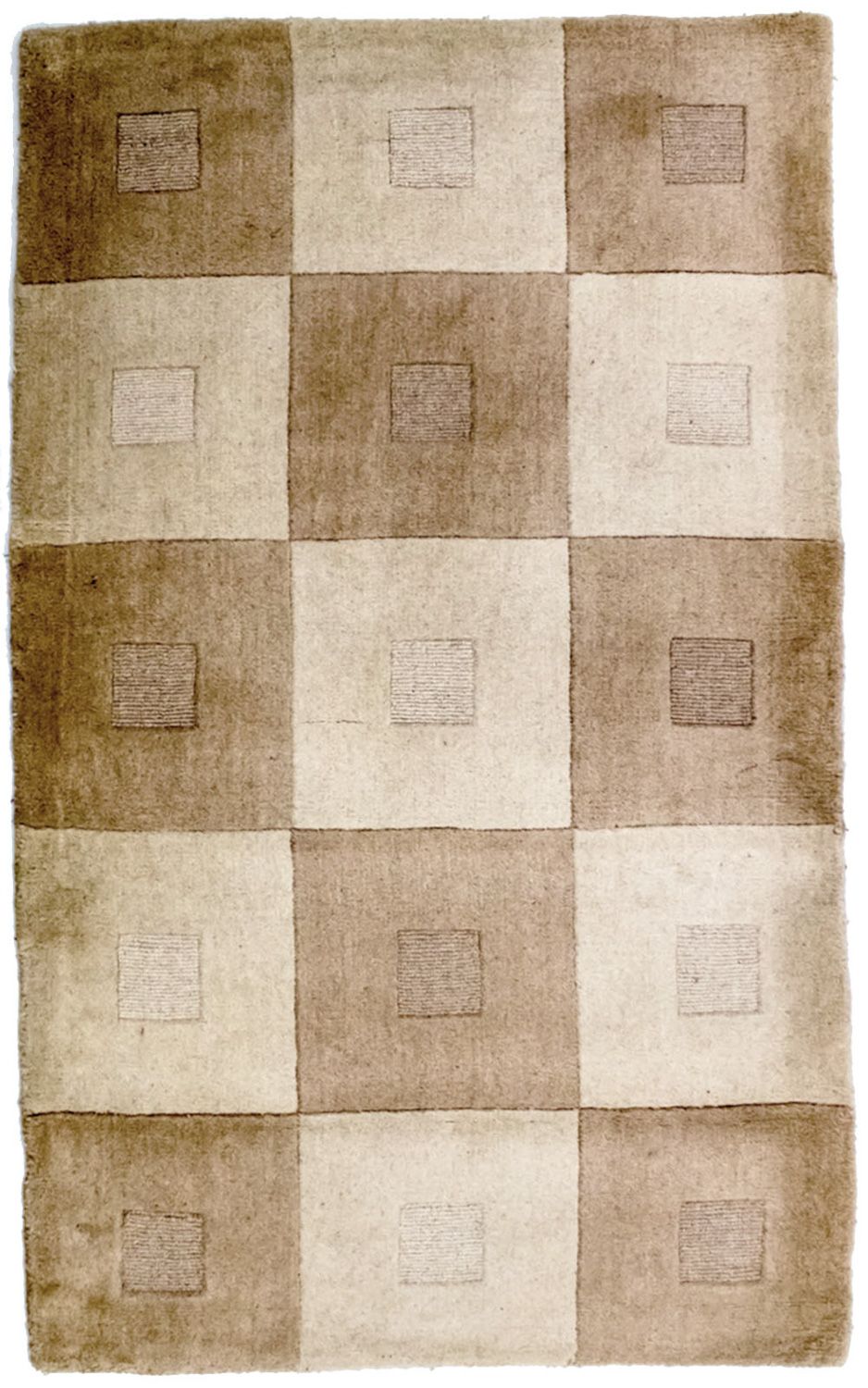 Tapis en laine - 148 x 90 cm - multicolore