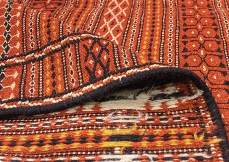 Tapis Kelim - Oriental - 242 x 166 cm - marron