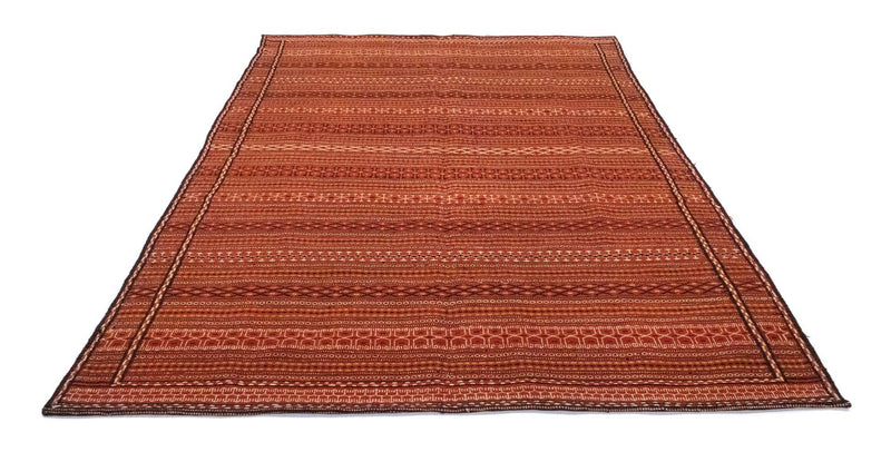 Tapis Kelim - Oriental - 242 x 166 cm - marron