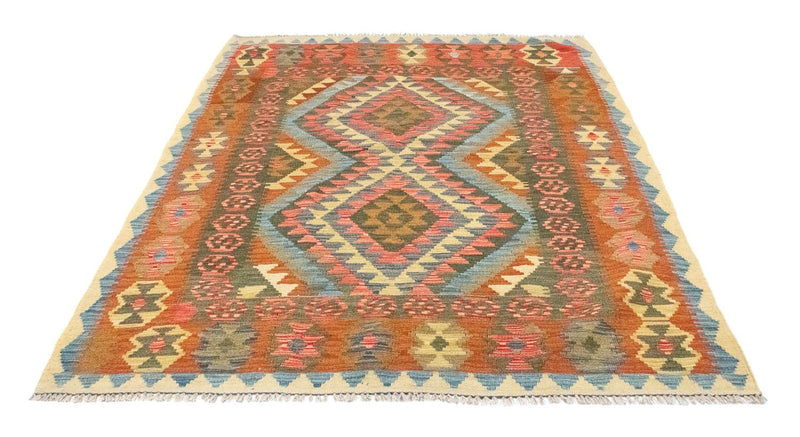 Tapis Kelim - Oriental - 196 x 154 cm - orange