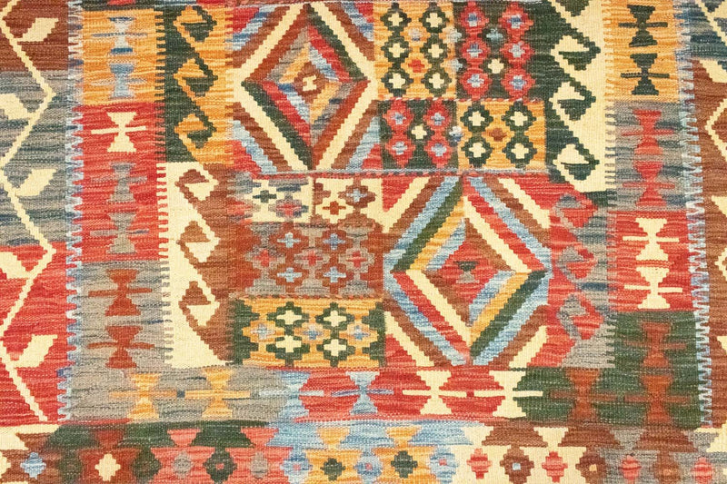 Tapis Kelim - Oriental - 203 x 154 cm - orange