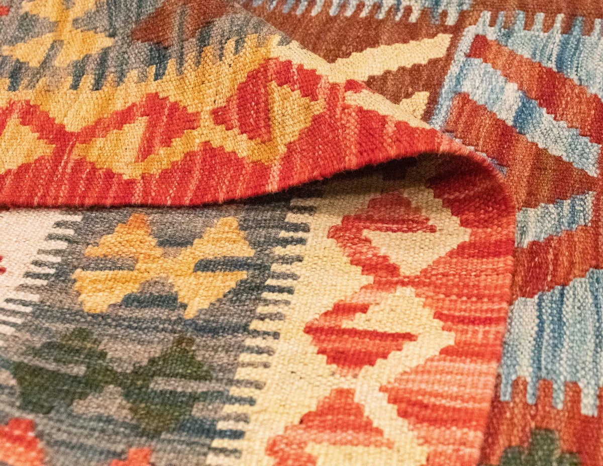 Tapis Kelim - Oriental - 205 x 150 cm - orange