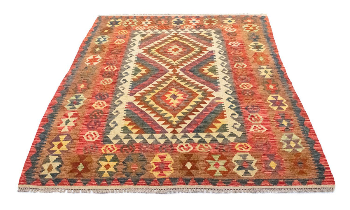 Tapis Kelim - Oriental - 203 x 148 cm - orange