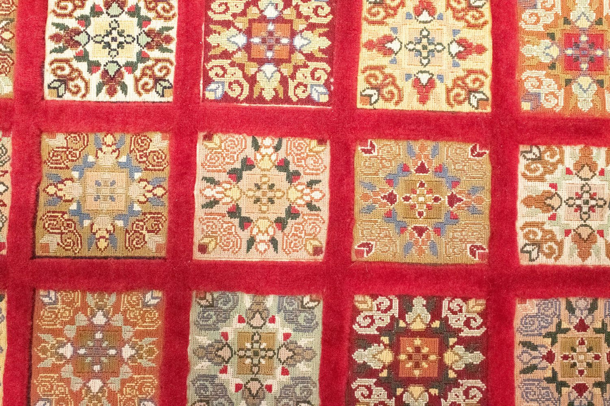 Tapis persan - Nomadic - 121 x 81 cm - rouge