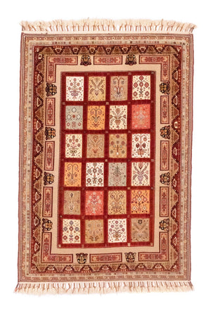 Tapis persan - Nomadic - 176 x 123 cm - marron