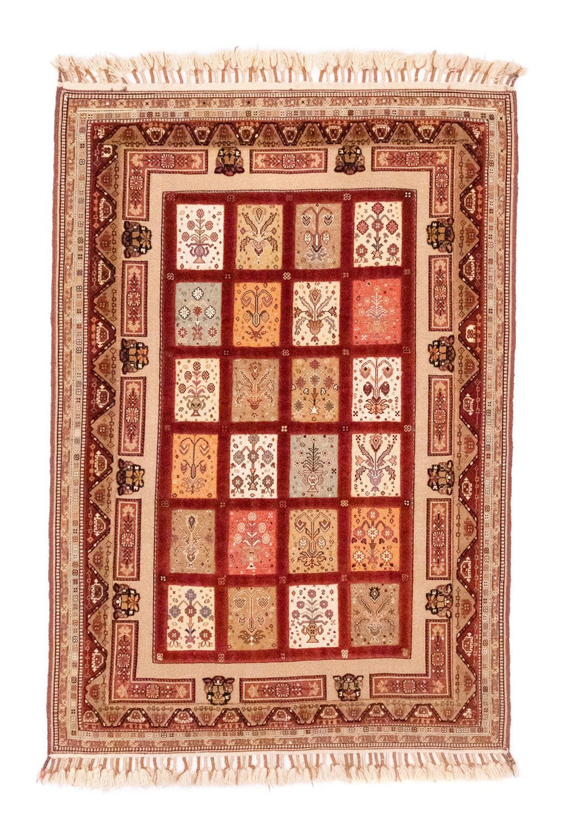 Tapis persan - Nomadic - 176 x 123 cm - marron