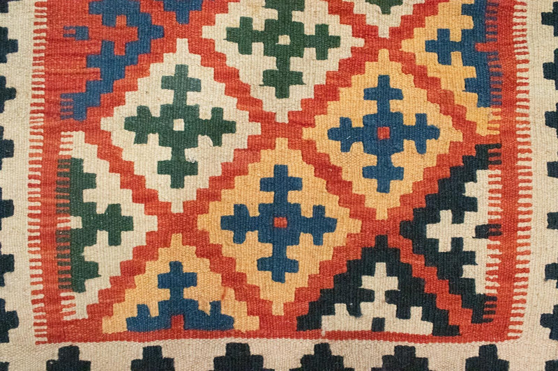 Tapis Kelim - Oriental - 92 x 65 cm - orange
