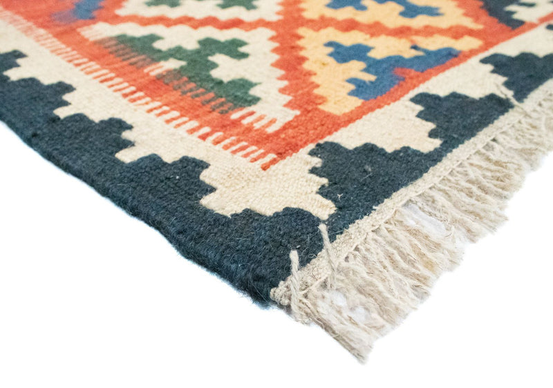 Tapis Kelim - Oriental - 92 x 65 cm - orange