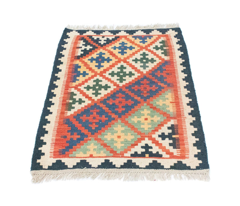 Tapis Kelim - Oriental - 92 x 65 cm - orange