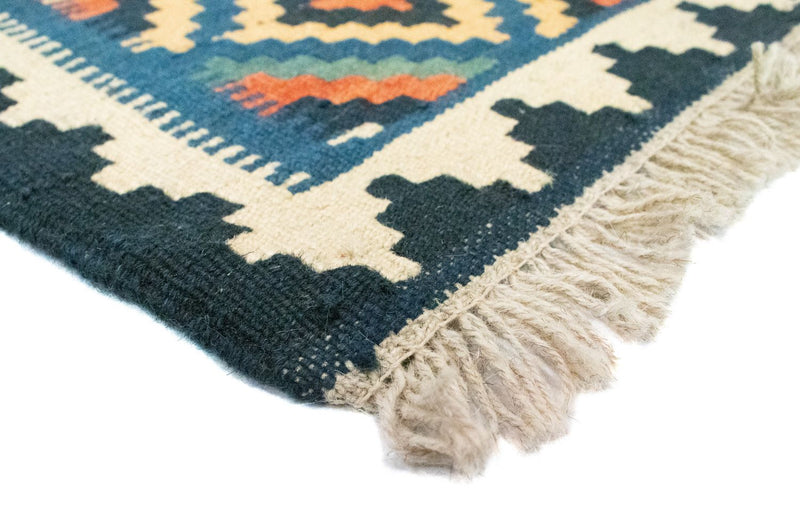 Tapis Kelim - Oriental - 90 x 60 cm - bleu