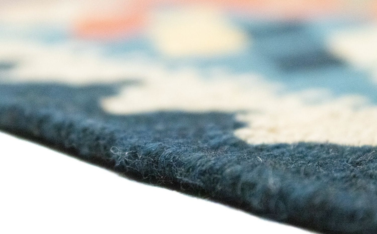 Tapis Kelim - Oriental - 87 x 60 cm - bleu