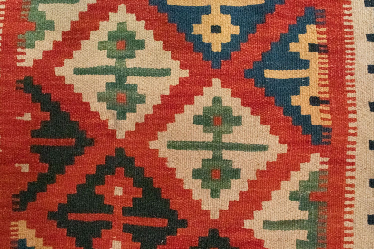 Tapis Kelim - Oriental - 92 x 62 cm - multicolore