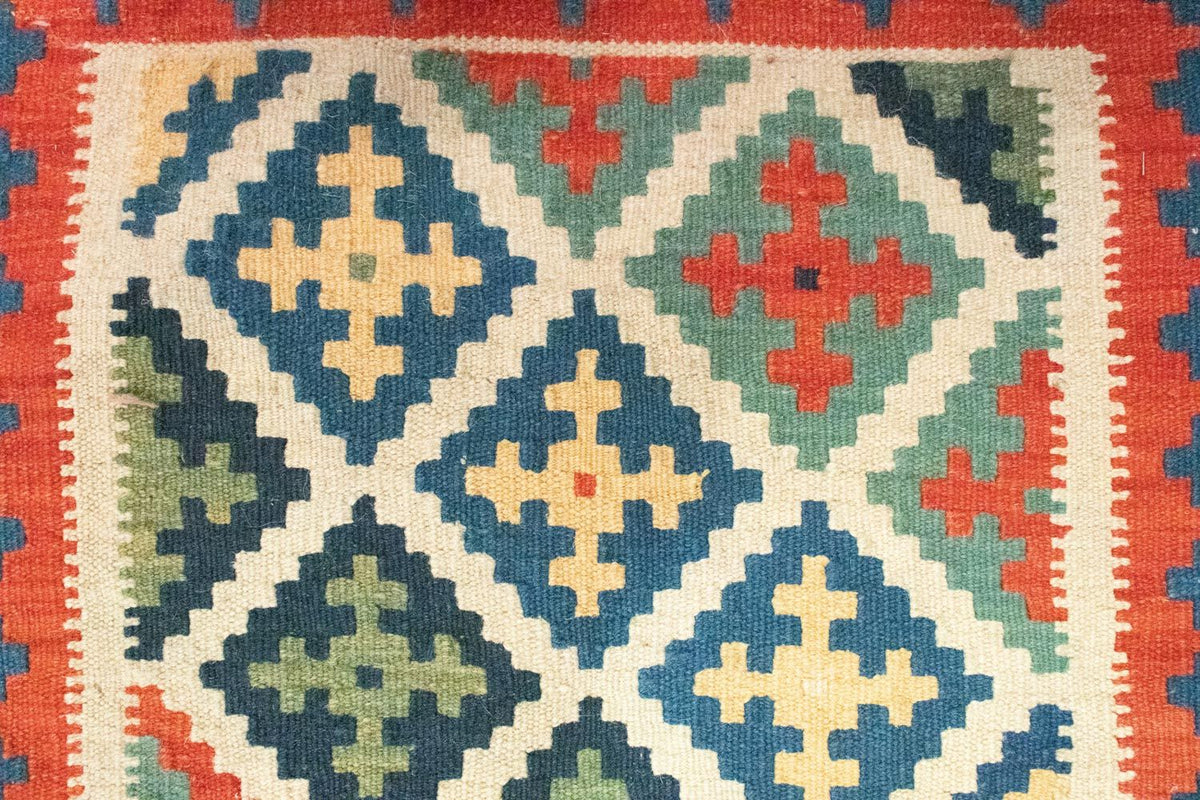 Tapis Kelim - Oriental - 90 x 63 cm - orange