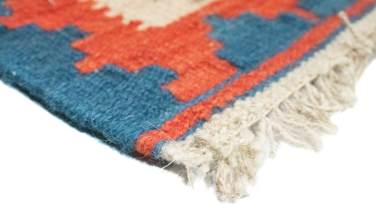 Tapis Kelim - Oriental - 90 x 63 cm - orange