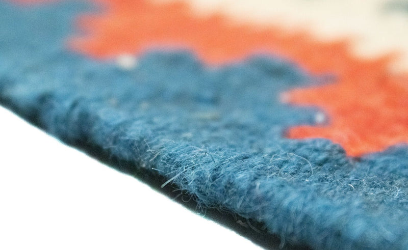 Tapis Kelim - Oriental - 90 x 63 cm - orange