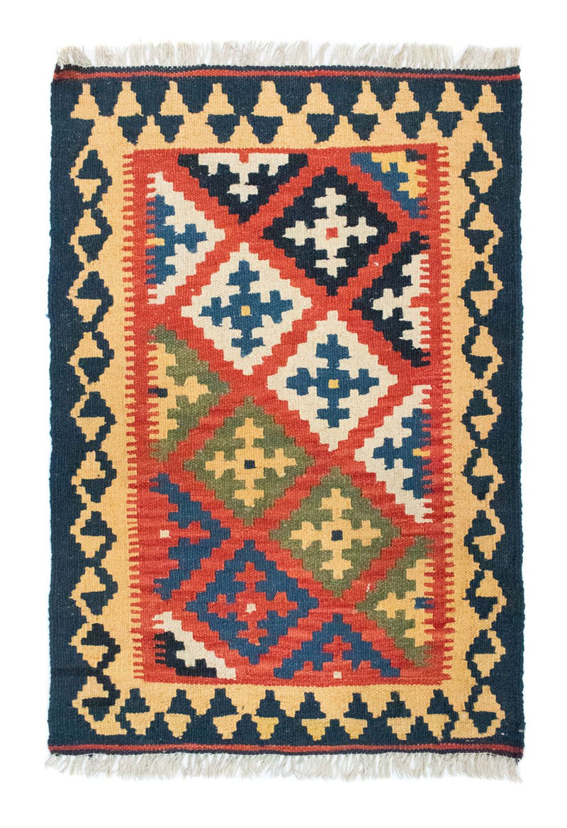 Tapis Kelim - Oriental - 90 x 62 cm - orange