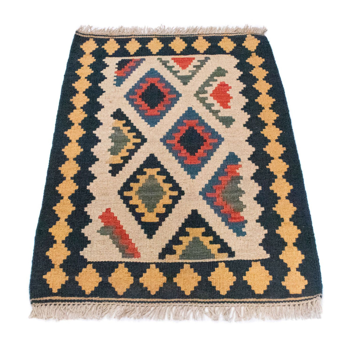 Tapis Kelim - Oriental - 97 x 66 cm - beige