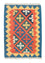 Tapis Kelim - Oriental - 90 x 64 cm - orange