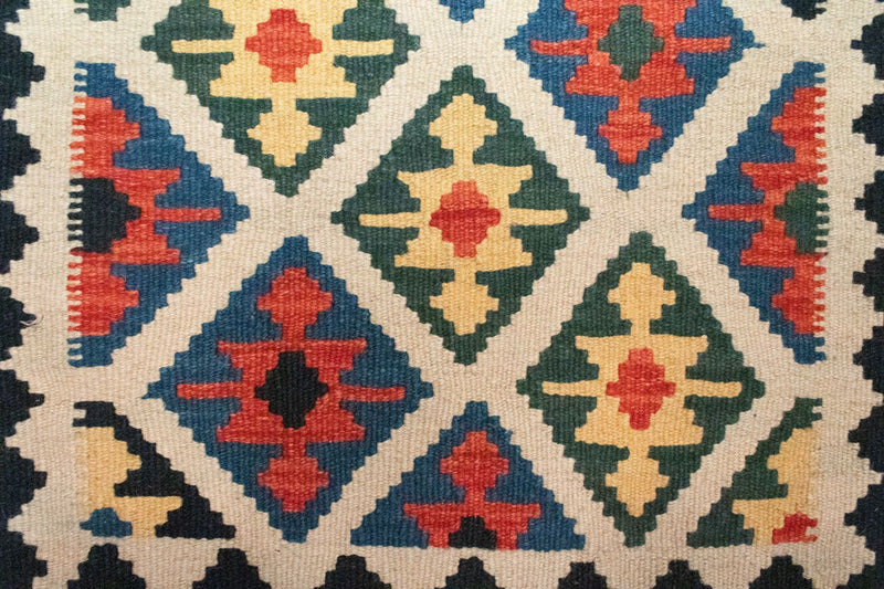 Tapis Kelim - Oriental - 88 x 63 cm - beige