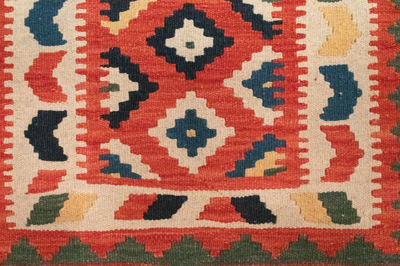 Tapis Kelim - Oriental - 95 x 65 cm - orange