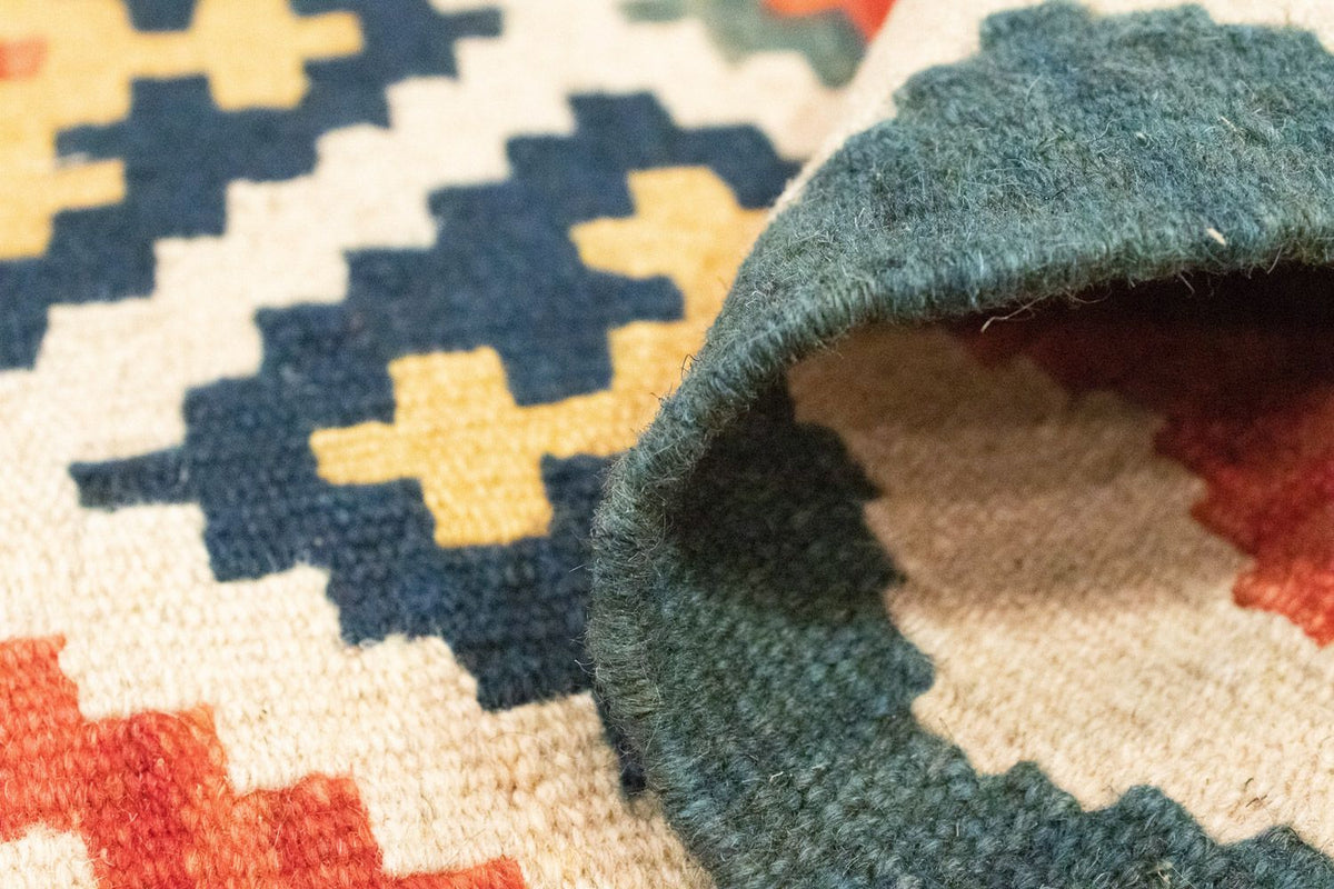 Tapis Kelim - Oriental - 89 x 67 cm - beige