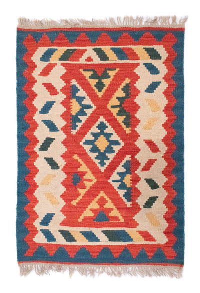 Kilim de Fars 64x95cm - multicolore