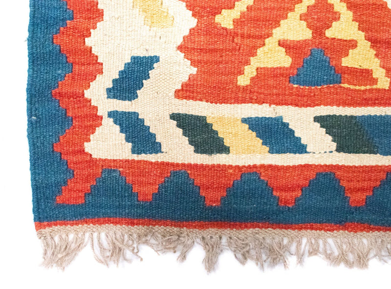 Tapis Kelim - Oriental - 95 x 64 cm - multicolore