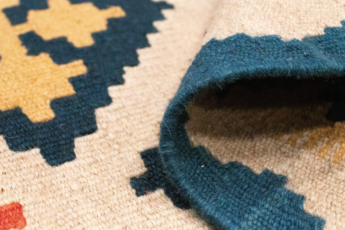 Tapis Kelim - Oriental - 90 x 60 cm - multicolore