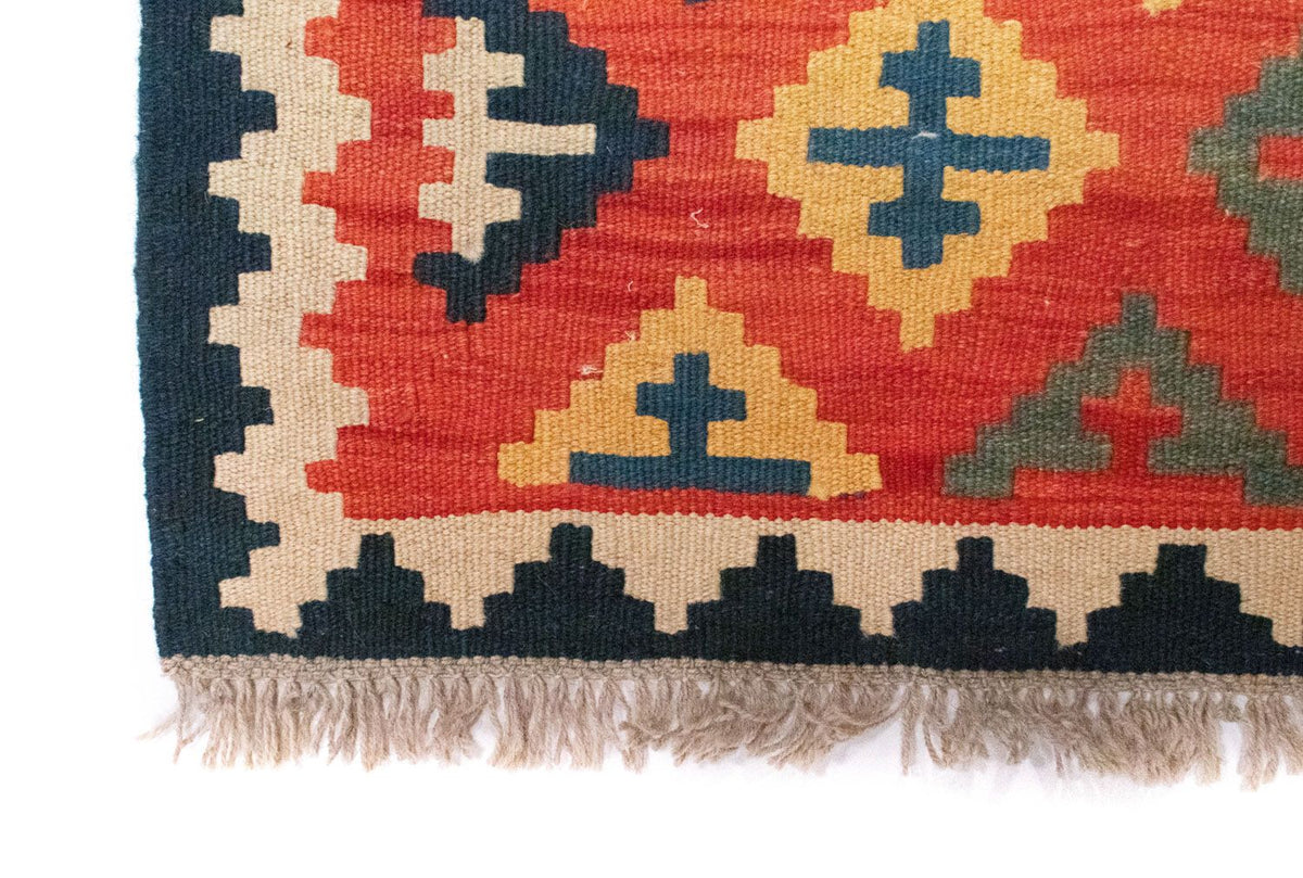 Tapis Kelim - Oriental - 93 x 62 cm - orange