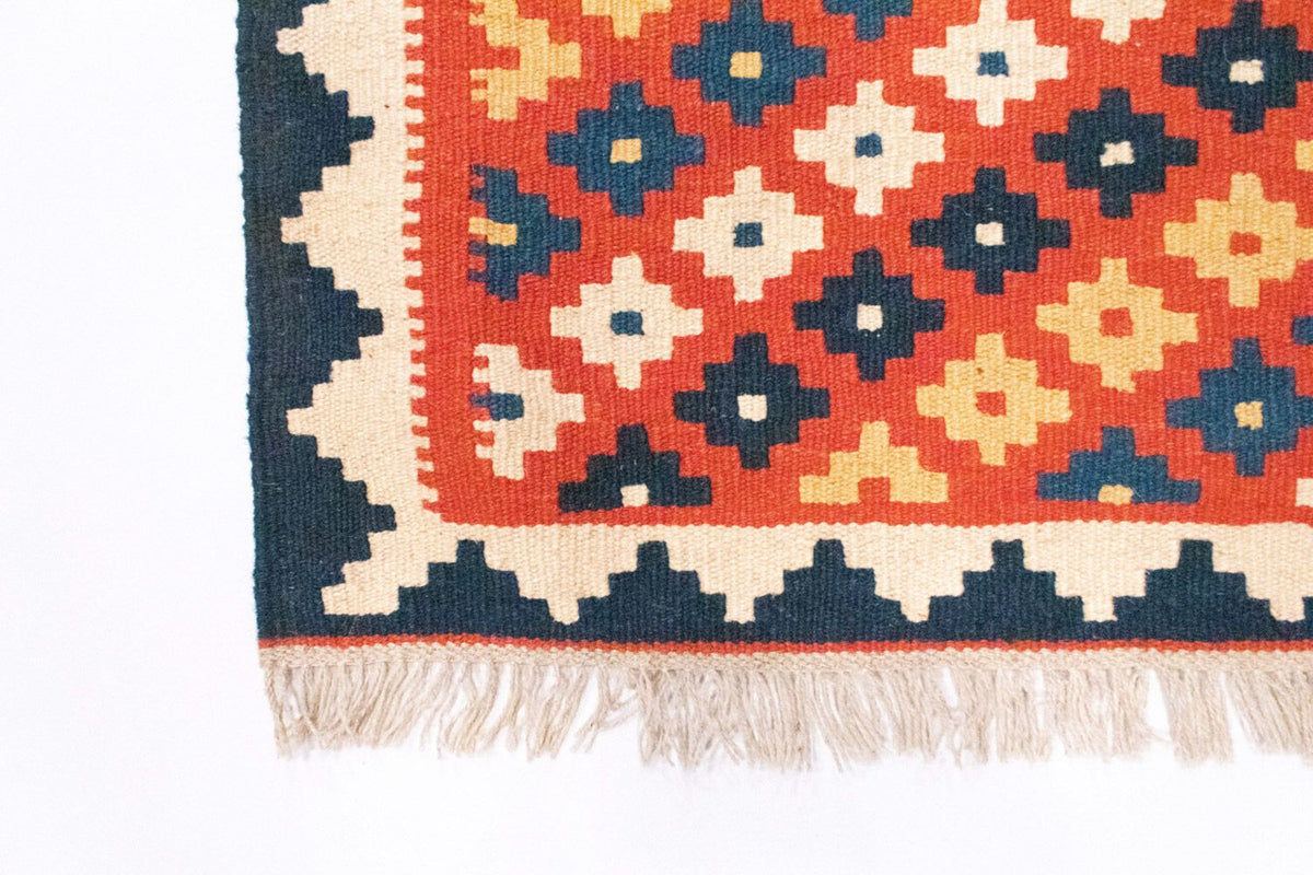 Tapis Kelim - Oriental - 98 x 65 cm - orange