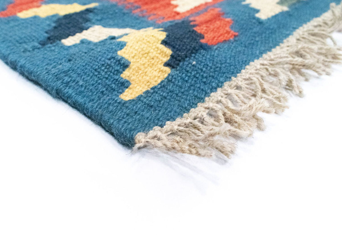 Tapis Kelim - Oriental - 87 x 62 cm - orange